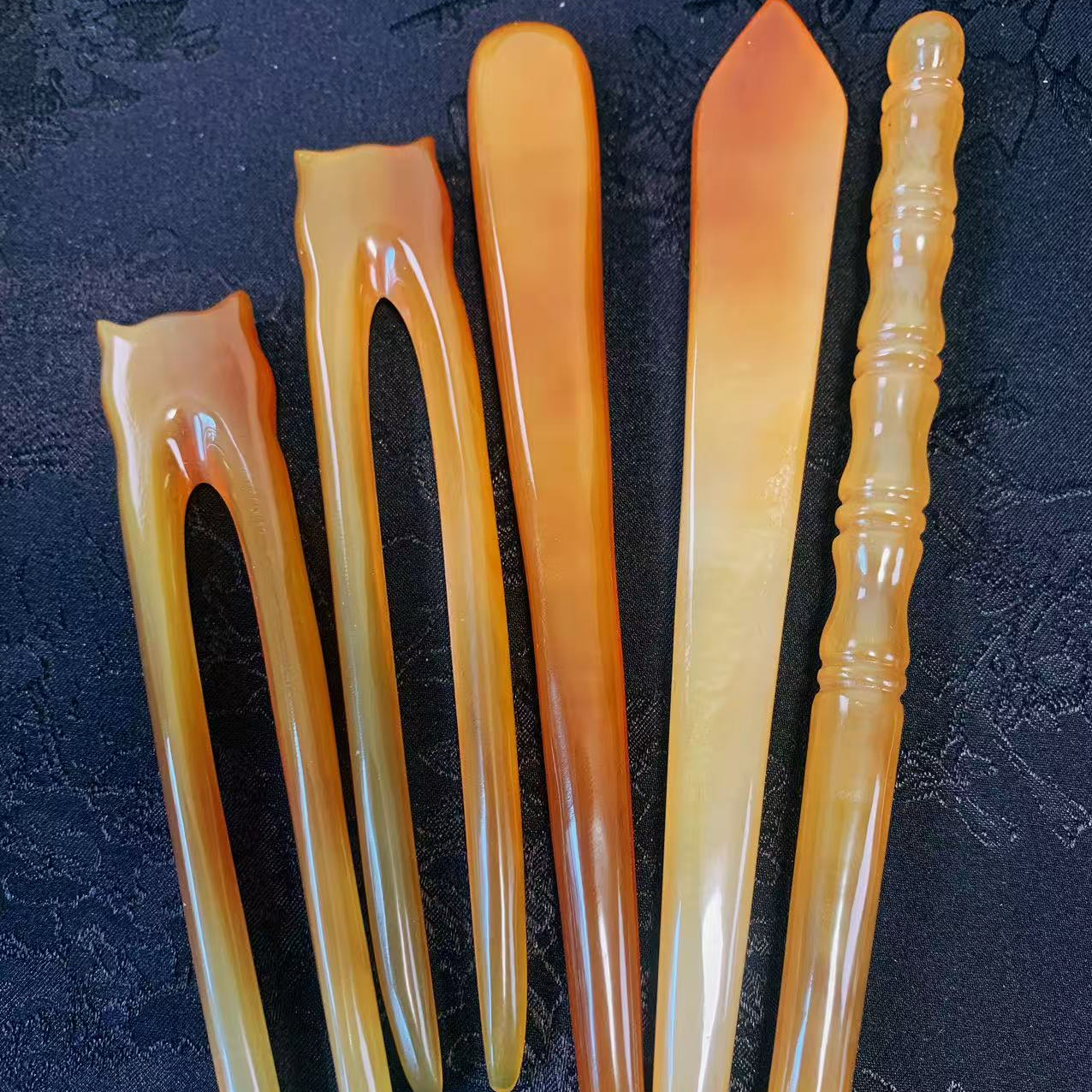 【一物一拍】新中式牛羊角手工发簪簪子百搭复古古风简约日常古典