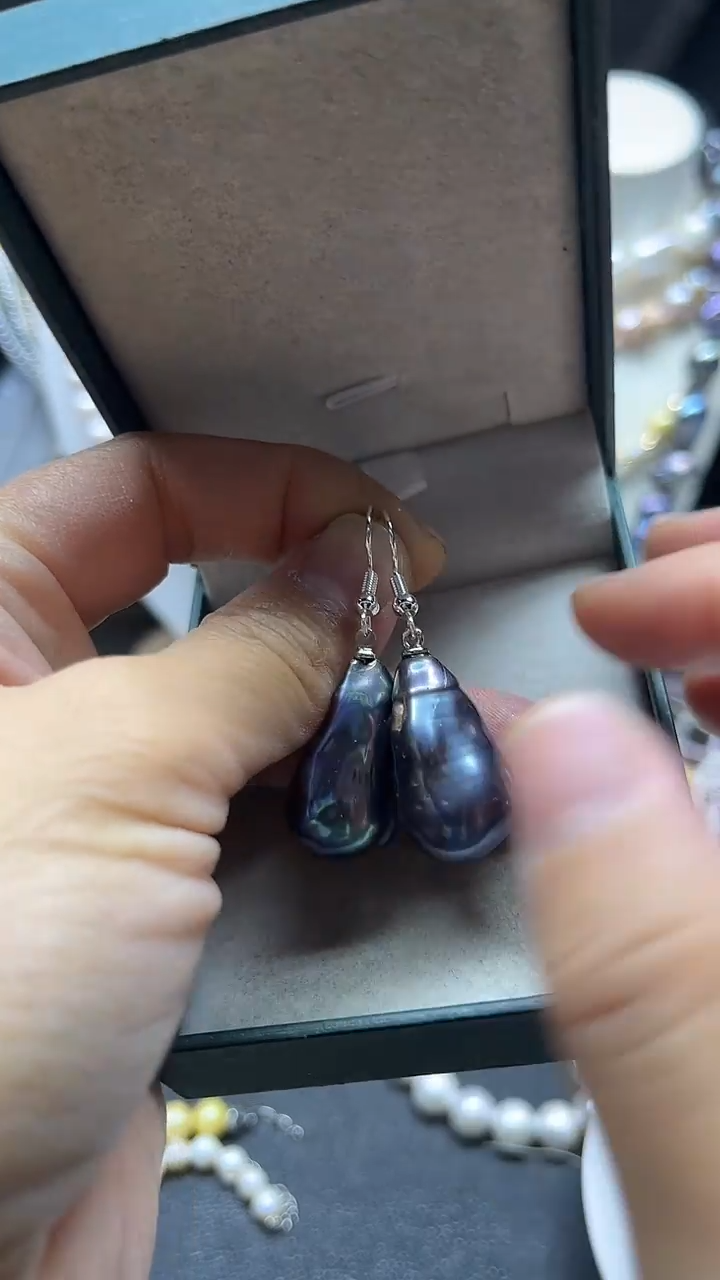 颈饰未镶嵌淡水珍珠多人耳饰