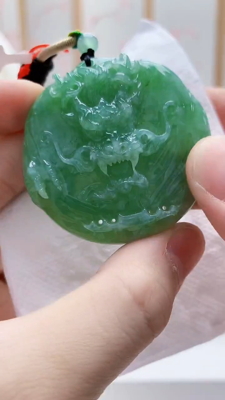 未镶嵌定制翡翠4812bb-毛货挂件72