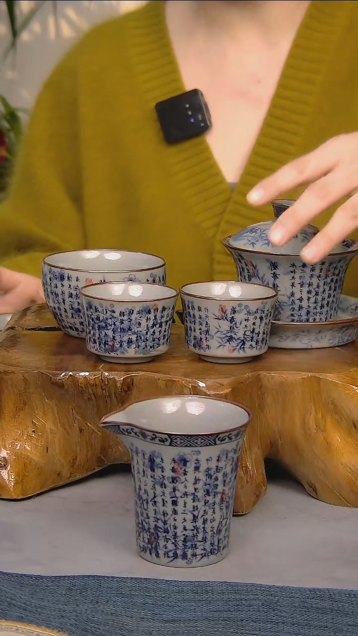 简装家用款5件套 陶瓷家用茶具系列