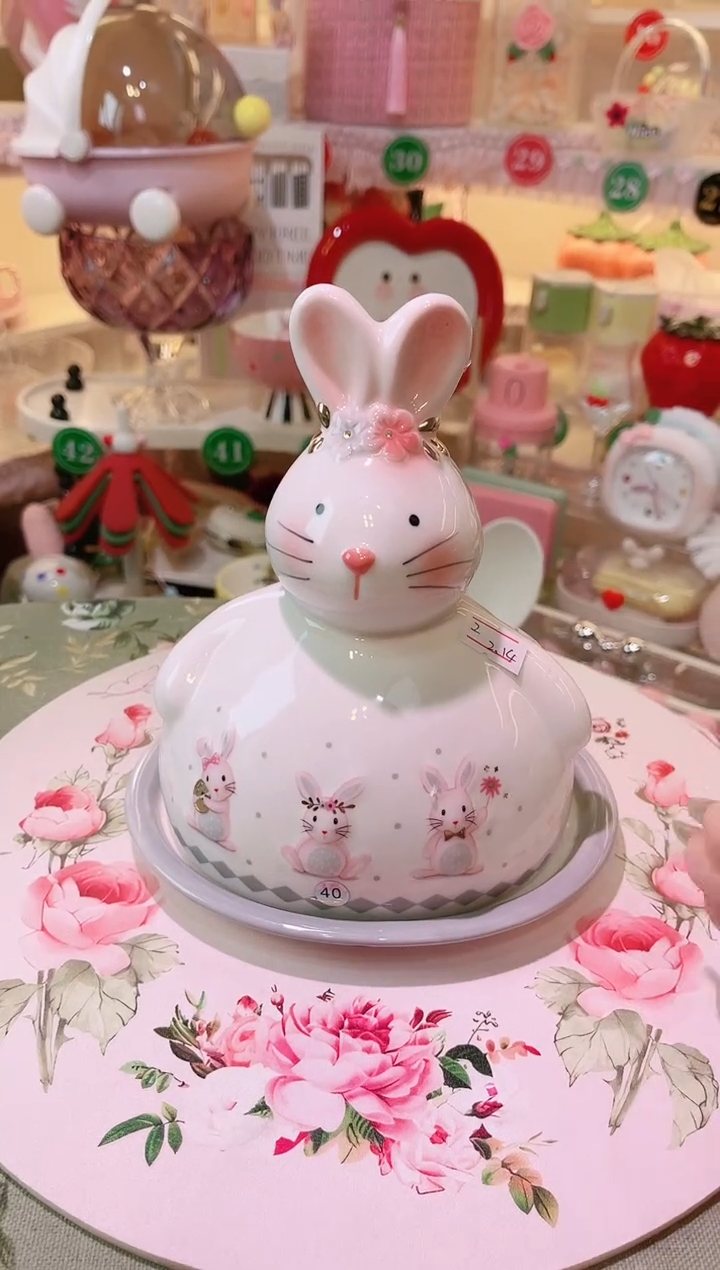 【闪购商品】摆件兔子黄油盘品质好，发货快，放心拍