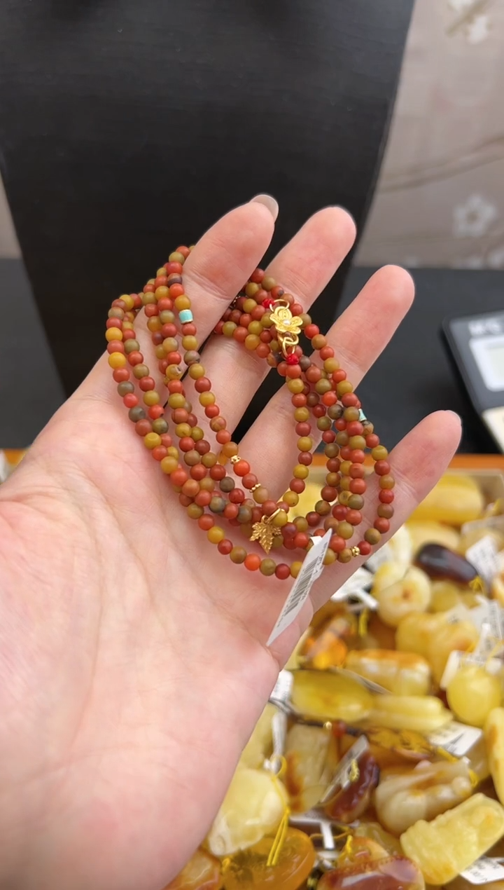 【闪购商品】南红玛瑙项链未镶嵌10206020-项链 多样性发一条