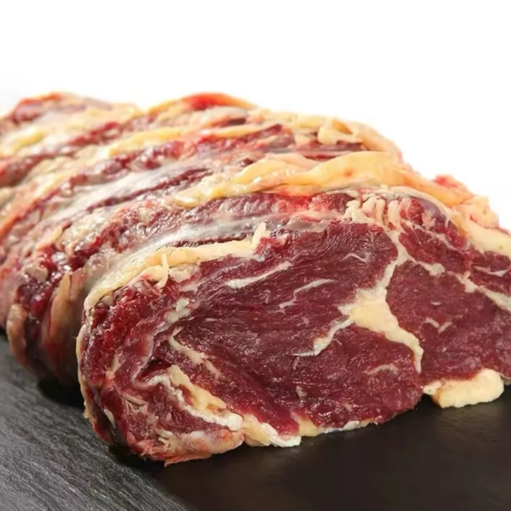 【现场称重3】云南土黄牛新鲜牛肉金膘肉精品土黄牛肉空运包邮