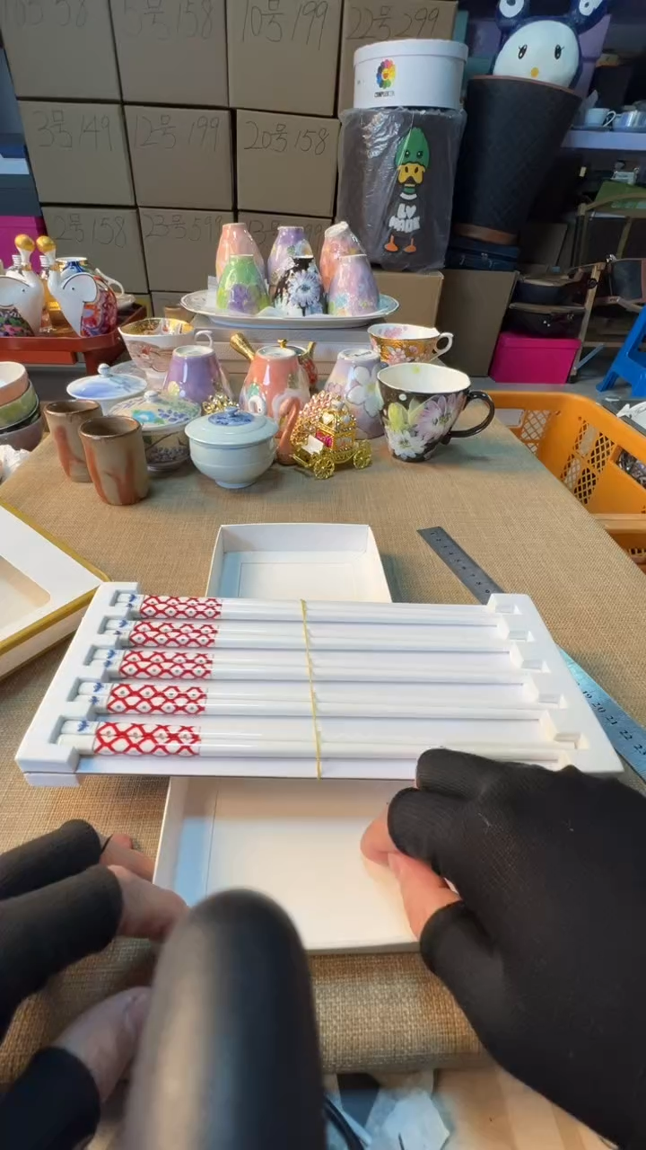 【闪购商品】瓷片10双启航瓷器精选