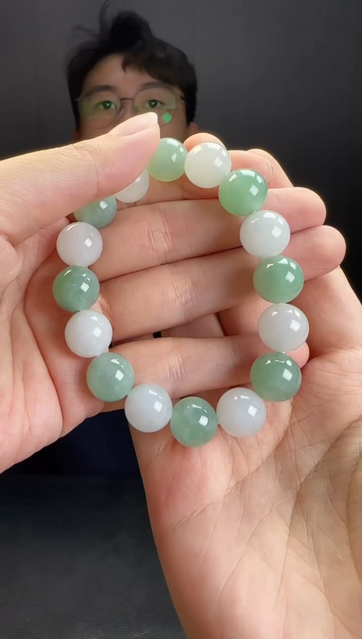 未镶嵌手串翡翠JJD1228197多样性发一