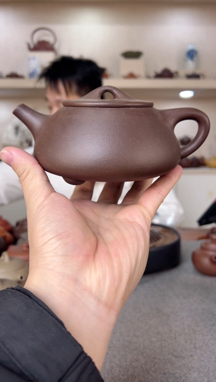 【闪购商品】紫砂茶壶大满瓢 紫泥 半手工