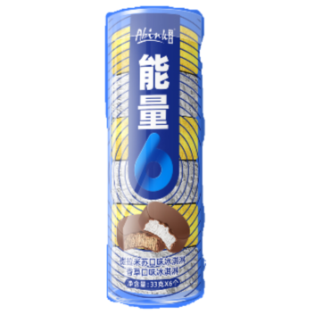 艾冰客能量6提拉米苏味 香草口味 198g(33g*6支)