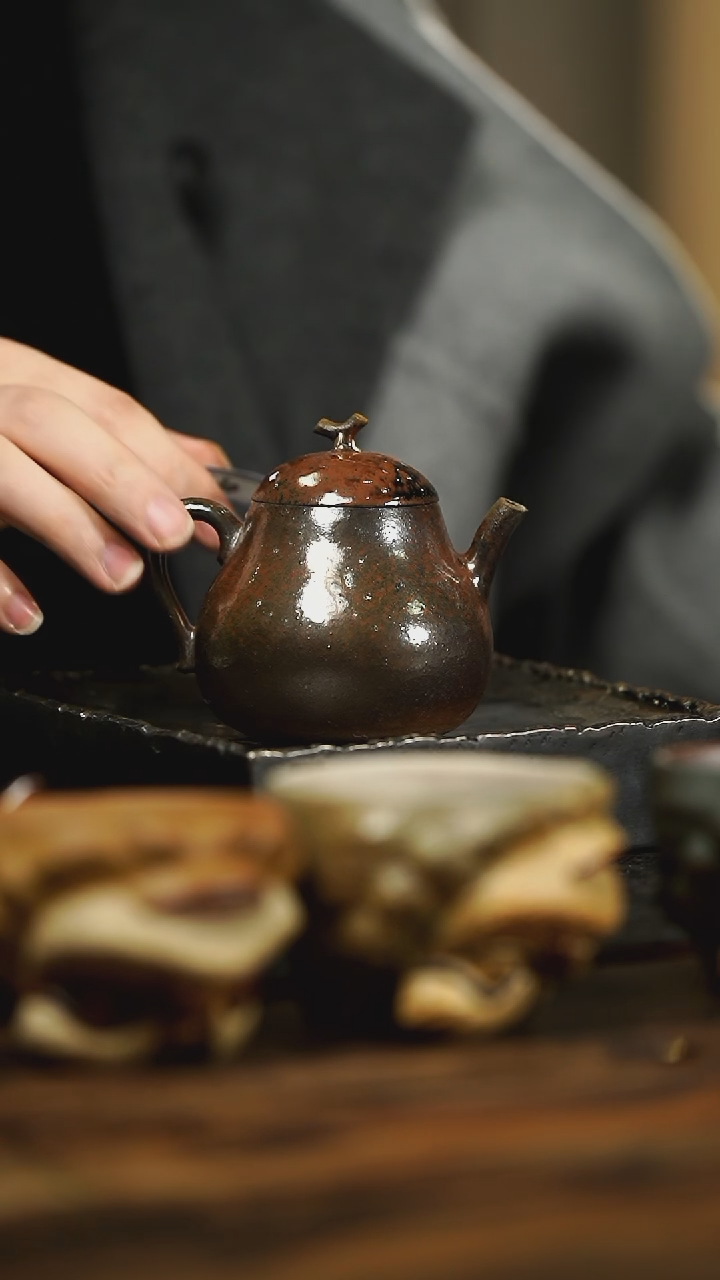 【闪购商品】紫砂茶杯48号紫砂柴烧