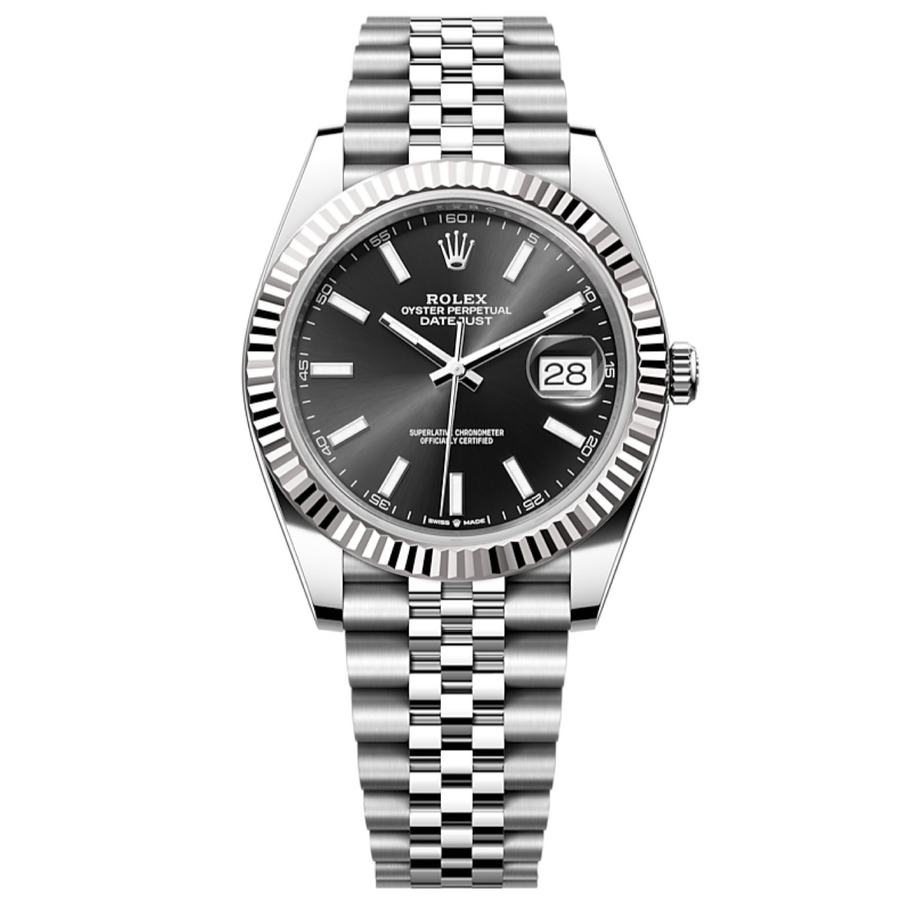 99新 Rolex/劳力士 哈奢馆/名表/日志126334黑条/41mm/23全套