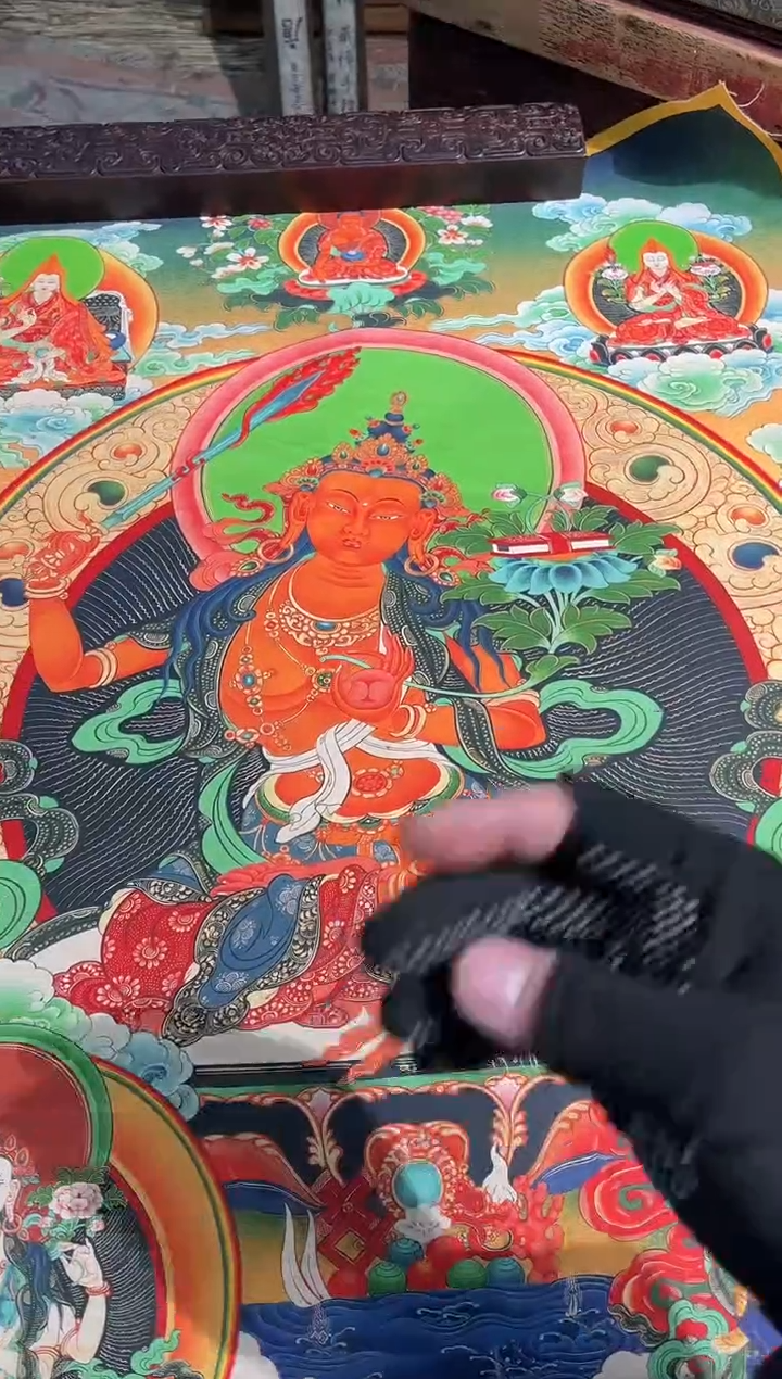 卷轴画天天的唐卡tk160