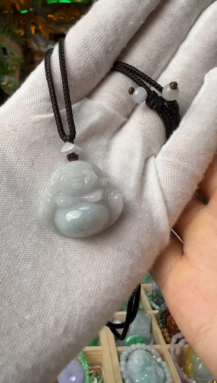 颈饰未镶嵌翡翠吊坠