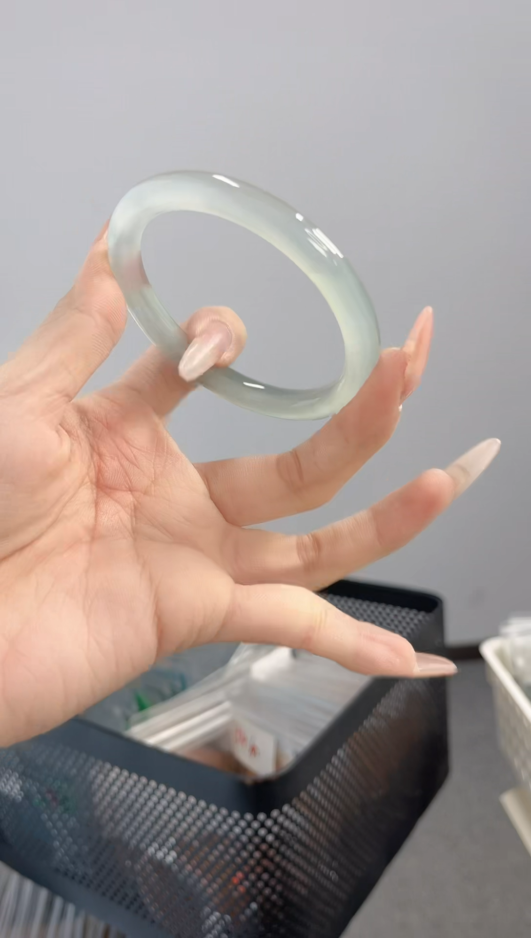 【闪购商品】玛瑙/玉髓手镯未镶嵌57-58圈