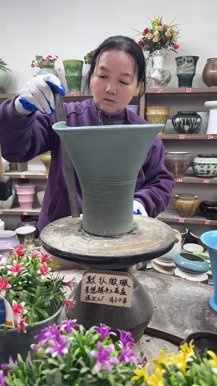 12-24-高23口24瑕-花盆