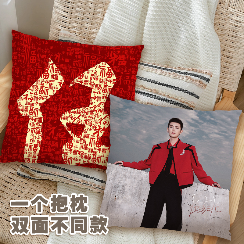 【任嘉伦抱枕/被】湾区音乐节嘉人照片定制双面创意多功能折叠靠垫