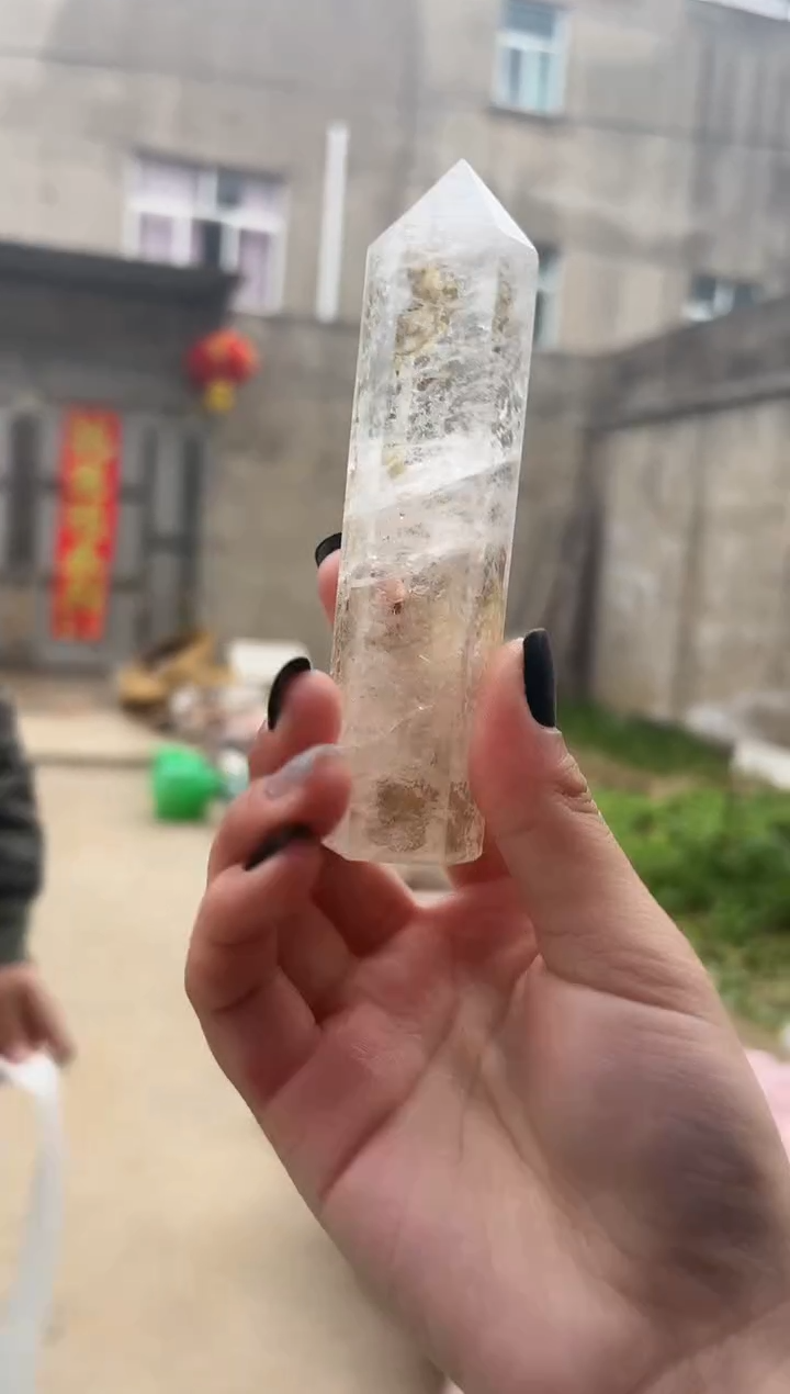 【闪购商品】水晶摆件未镶嵌白水晶柱子 693