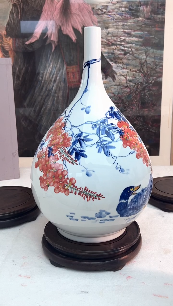其他崔景哲-瓷器-C大-春江水暖鸭先知