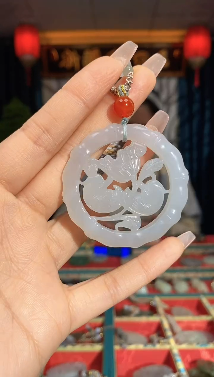 【闪购商品】和田玉颈饰未镶嵌和和美美