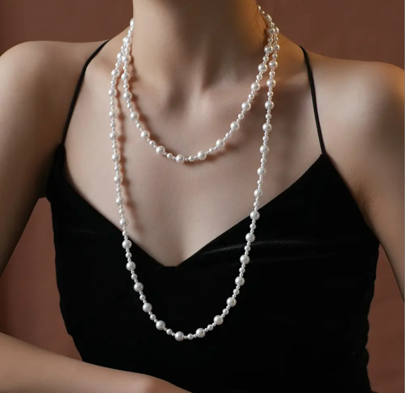 3054唐顿庄园曼塔玫瑰项链