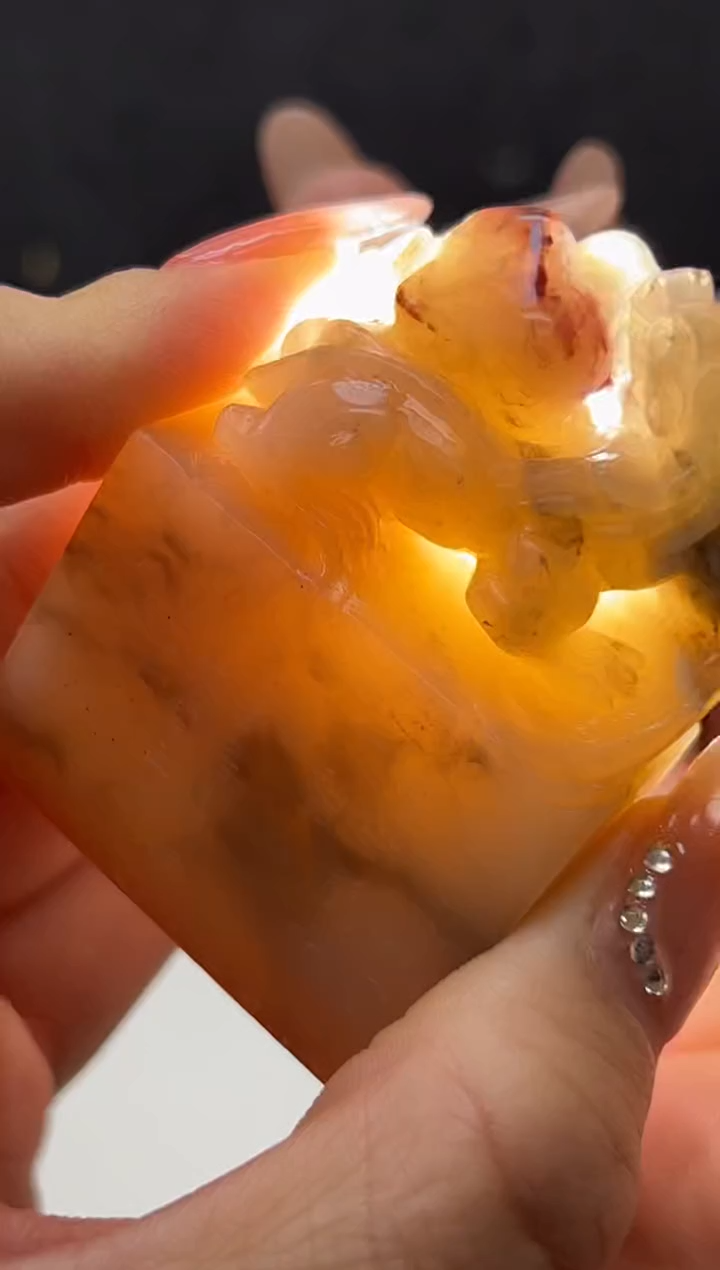 【闪购商品】巴林石印石林家乐X48206夜深知雪重