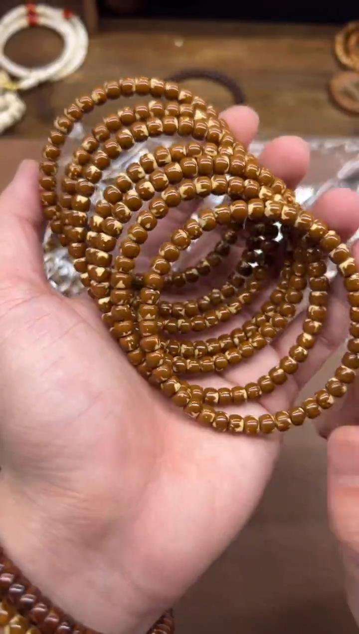 手串紫金鼠A953 5*6鼠尖纯肉实心 微花边