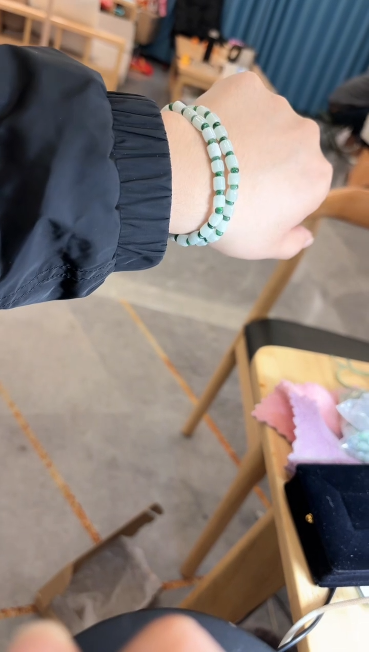 【闪购商品】翡翠手链未镶嵌手串