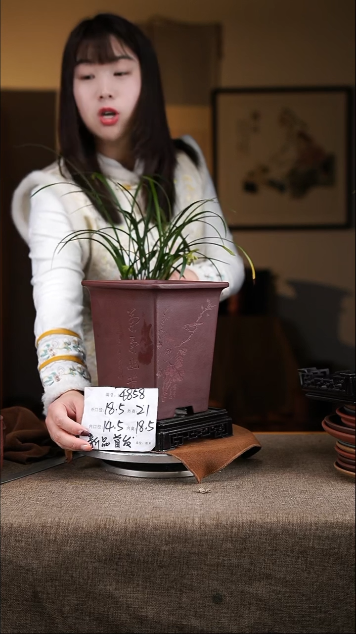 【闪购商品】紫砂花盆紫砂花盆4858