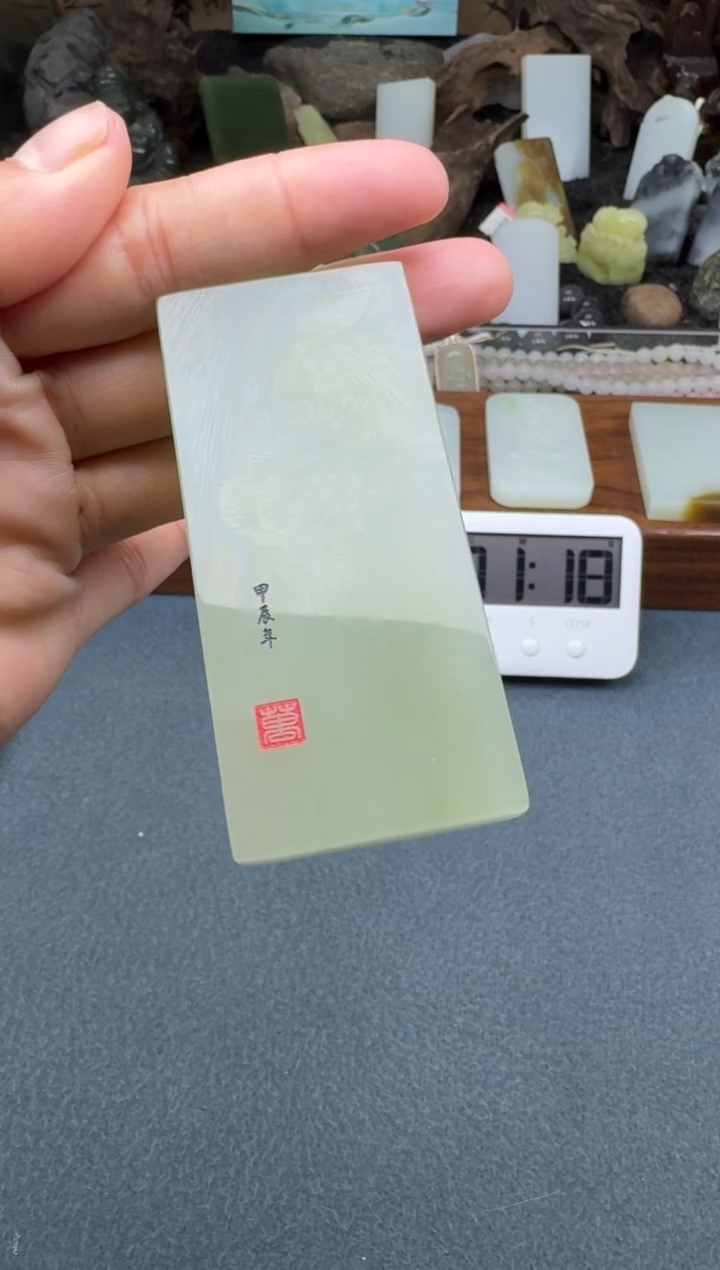 【闪购商品】和田玉颈饰未镶嵌开心