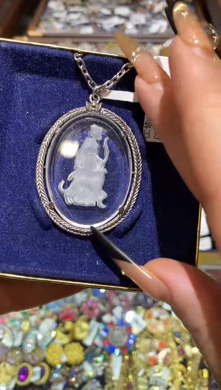 琉璃铜合金楚楚珠宝中古甄选不退换