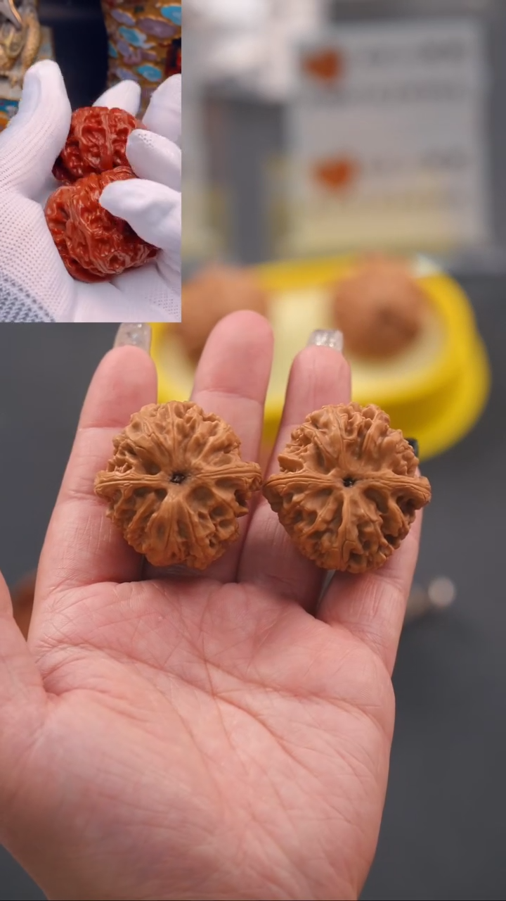 【闪购商品】文玩核桃把件38苹果园狮子头