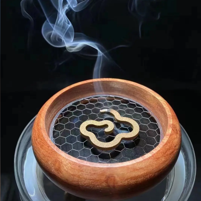 《钟鼎沉香》无粘粉天然原料海南老顶奇楠大祥云霸道外放10片装