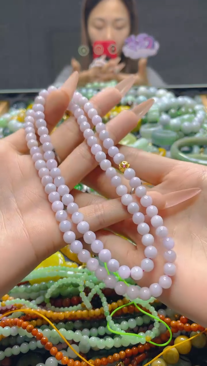 颈饰未镶嵌翡翠6MM