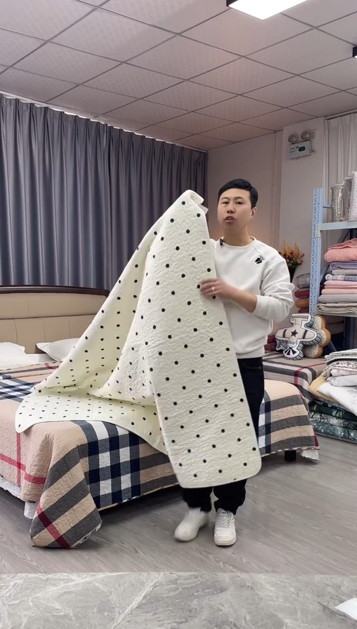 棉140cm*160cm 圆波点