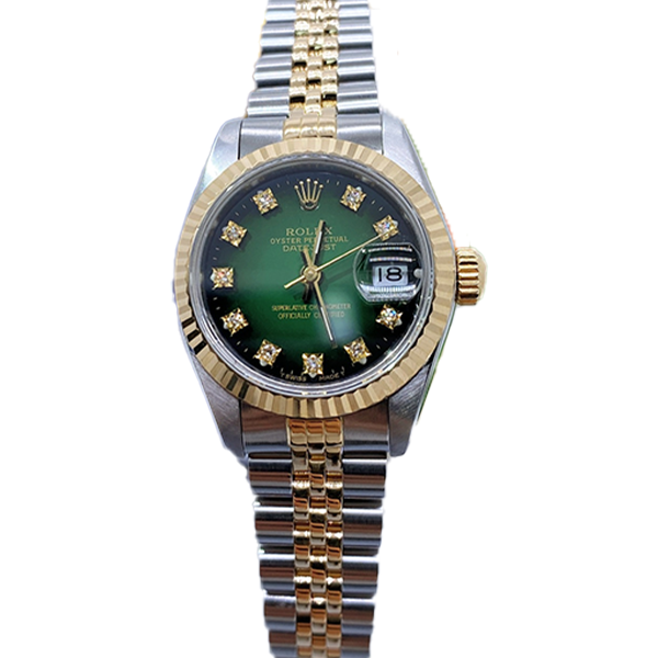 99新 Rolex/劳力士 老佛爷/劳力士69173后钻/自动/单表/26mm
