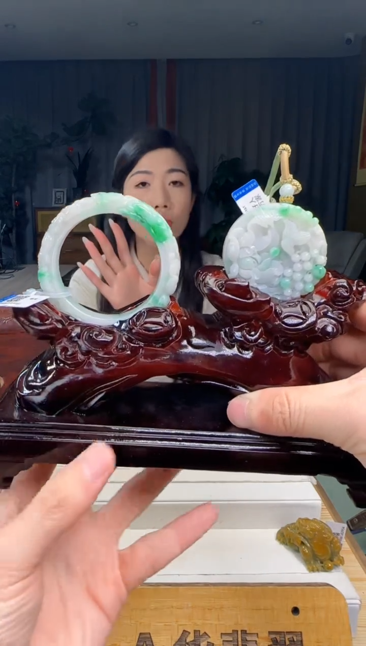 【闪购商品】翡翠摆件未镶嵌DY@@960Q7J03082