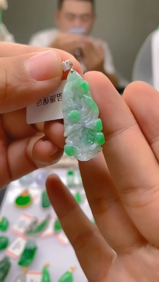 【闪购商品】翡翠颈饰18K金镶嵌新号开播，全场乱卖