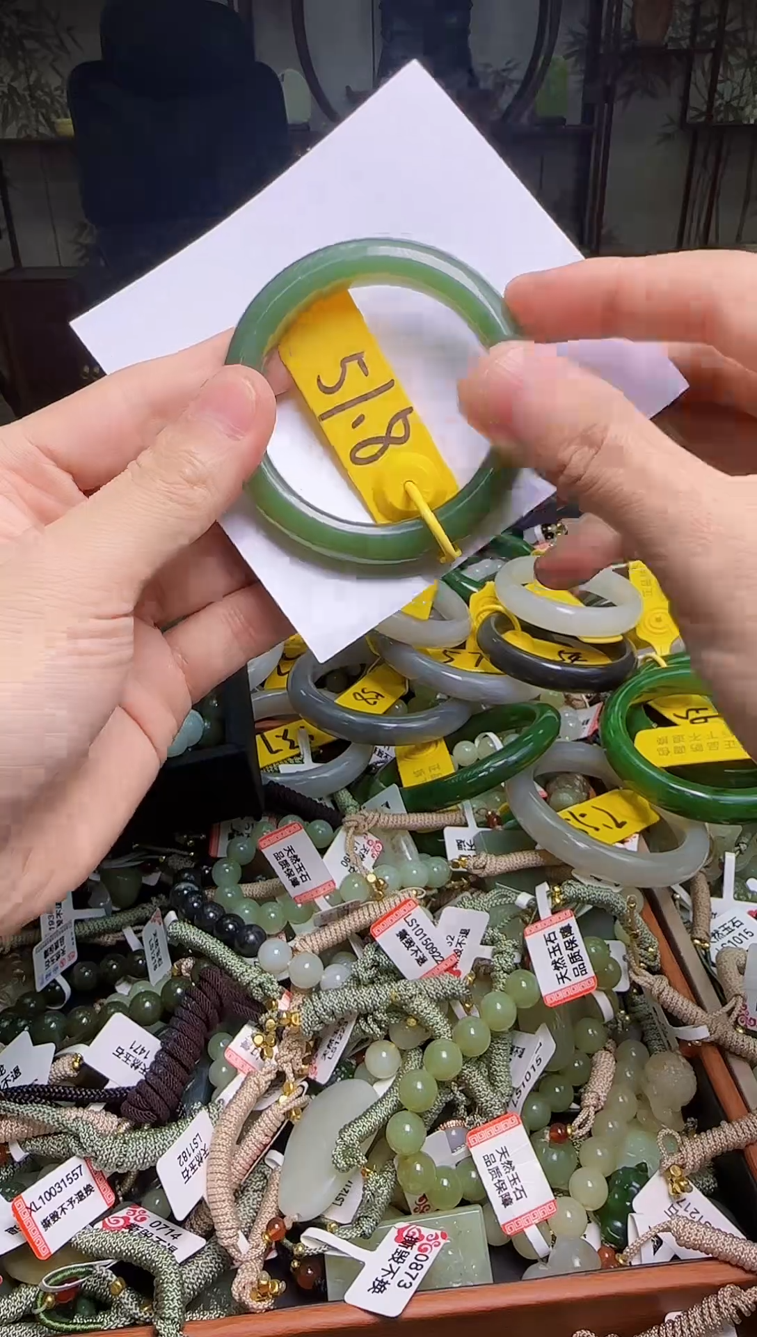 颈饰未镶嵌和田玉lf51.8