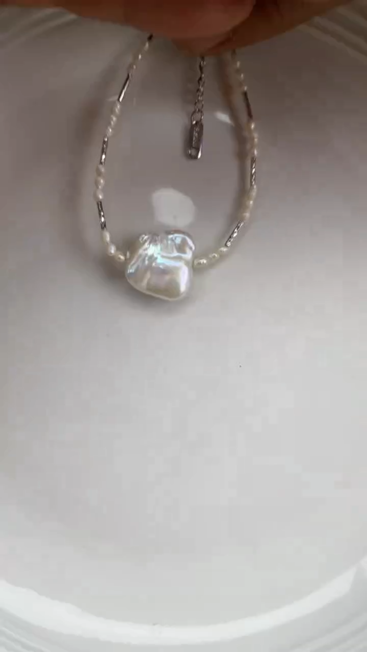 颈饰未镶嵌淡水珍珠1