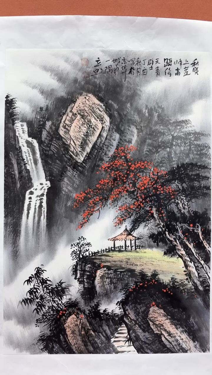 国画师立照老师国画作品