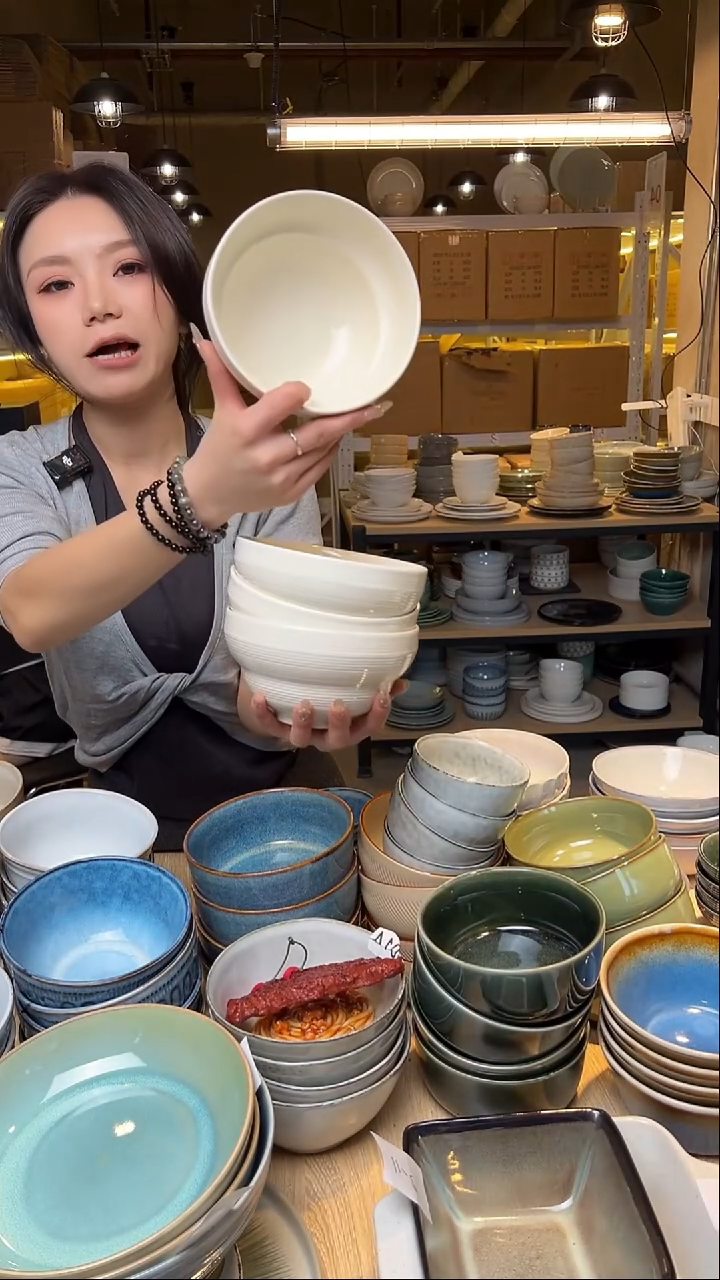 瓷150外贸尾货窑变釉下彩默外微瑕