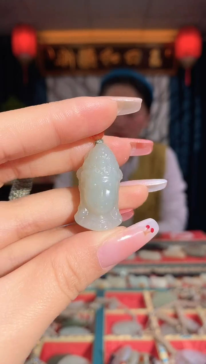 【闪购商品】和田玉未镶嵌挂件观音