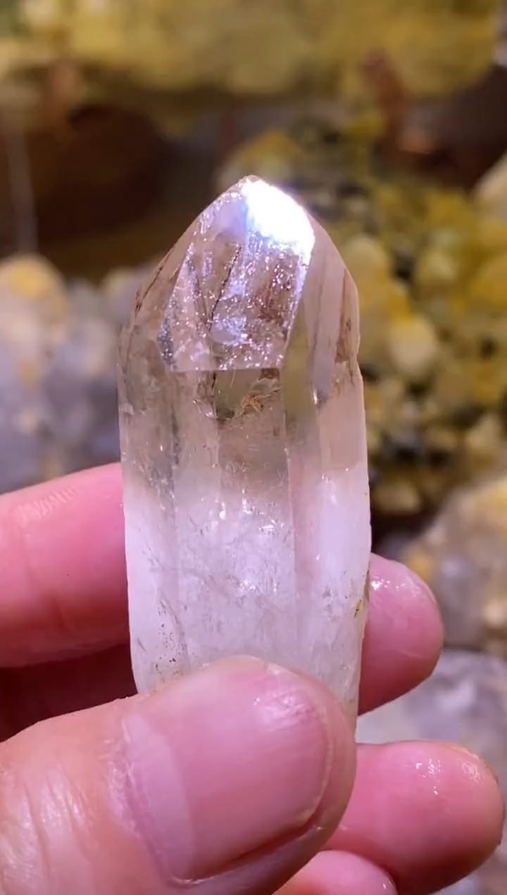 未镶嵌珠宝半成品水晶70号四川超七花园水晶