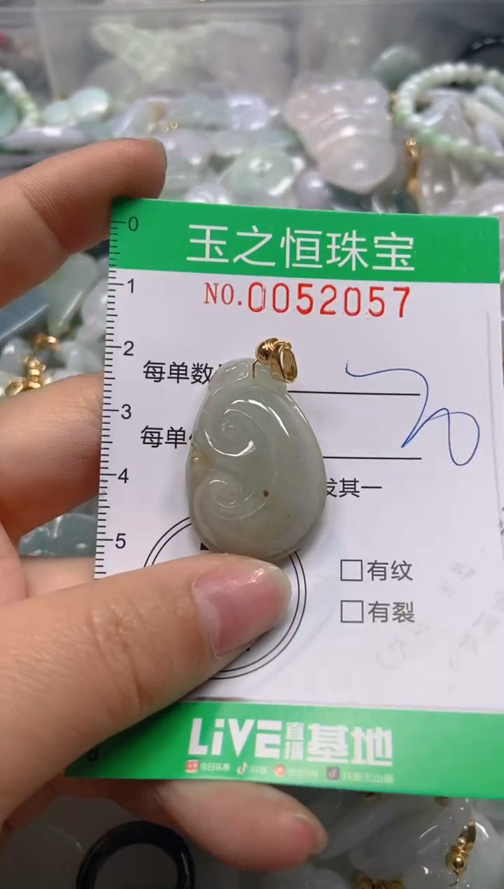 【闪购商品】翡翠颈饰未镶嵌闪购0052057