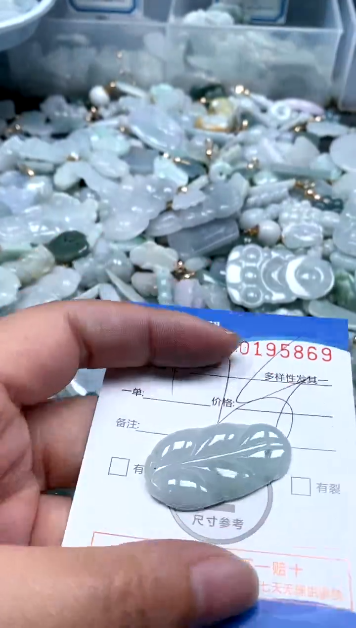 【闪购商品】翡翠颈饰未镶嵌闪购商品0195869