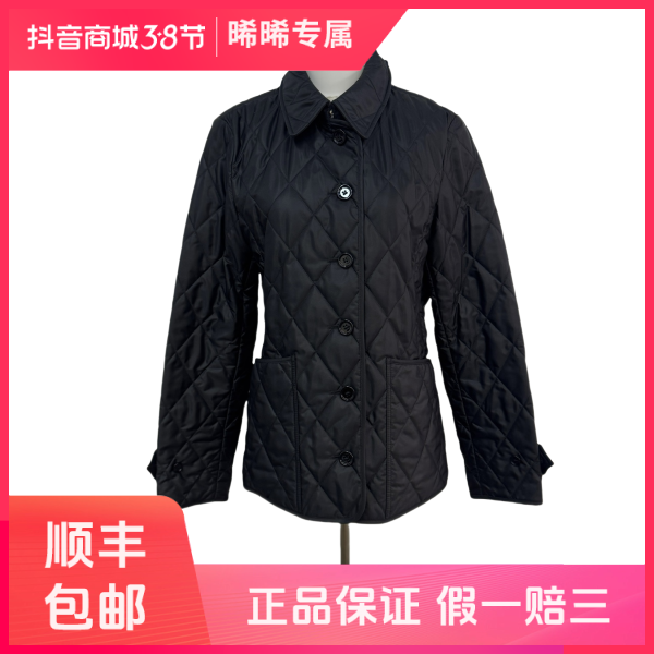 妃鱼/博柏利/聚酯纤维/外套/95新/s零三零八