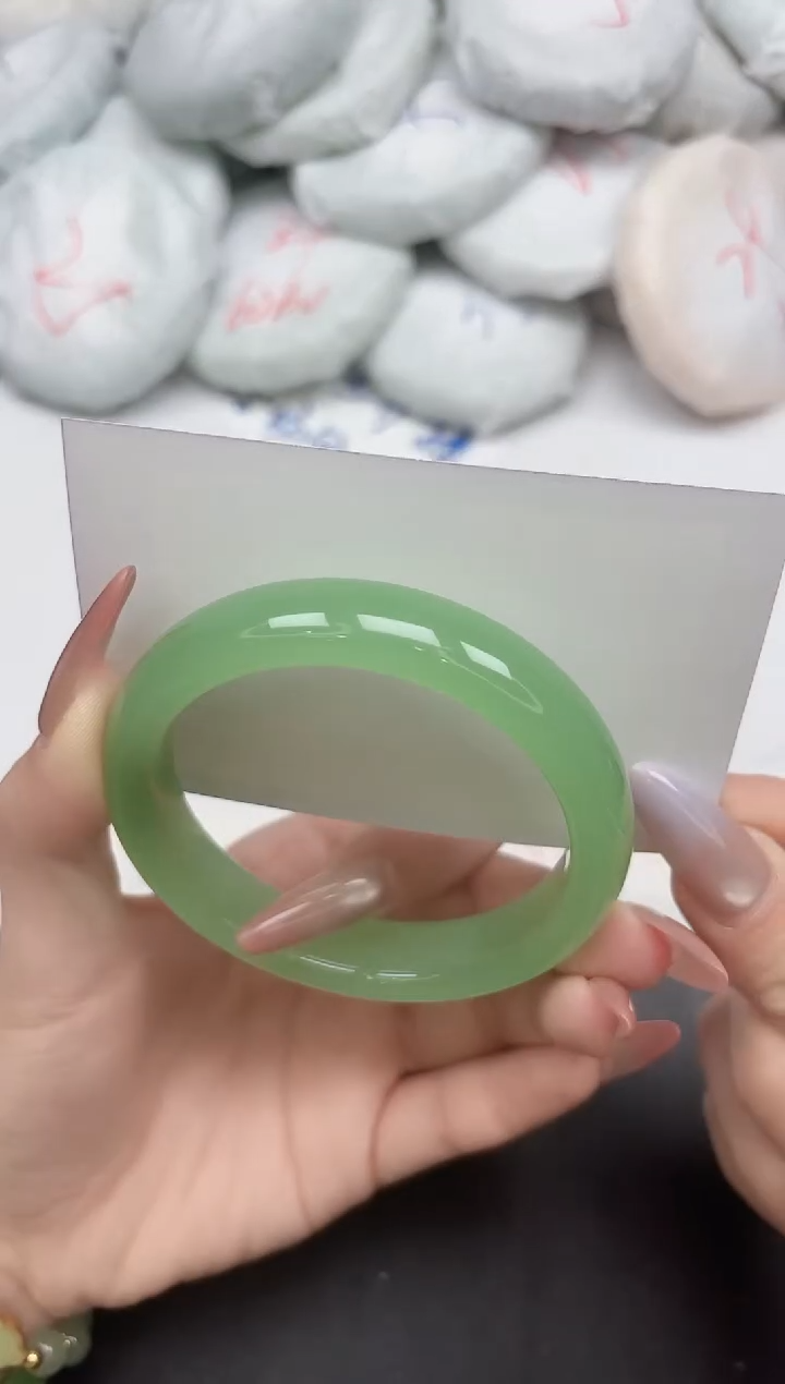 未镶嵌手镯石英质玉38-59