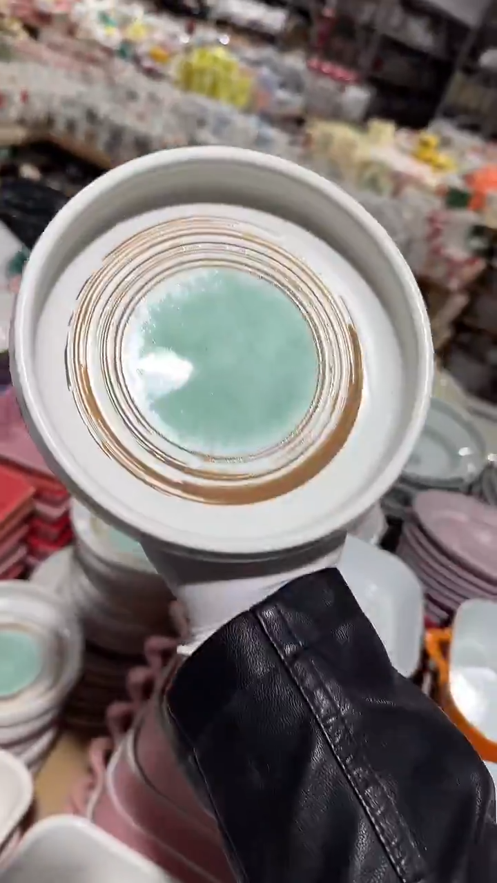 陶瓷绿墨钵钵深盘微瑕 凑满20元包邮