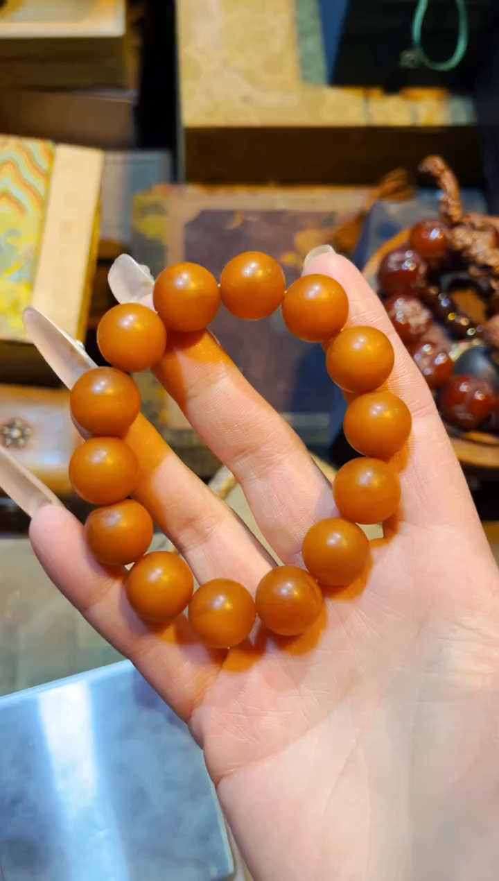 【闪购商品】蜜蜡颈饰未镶嵌兰妹精品优选链接90