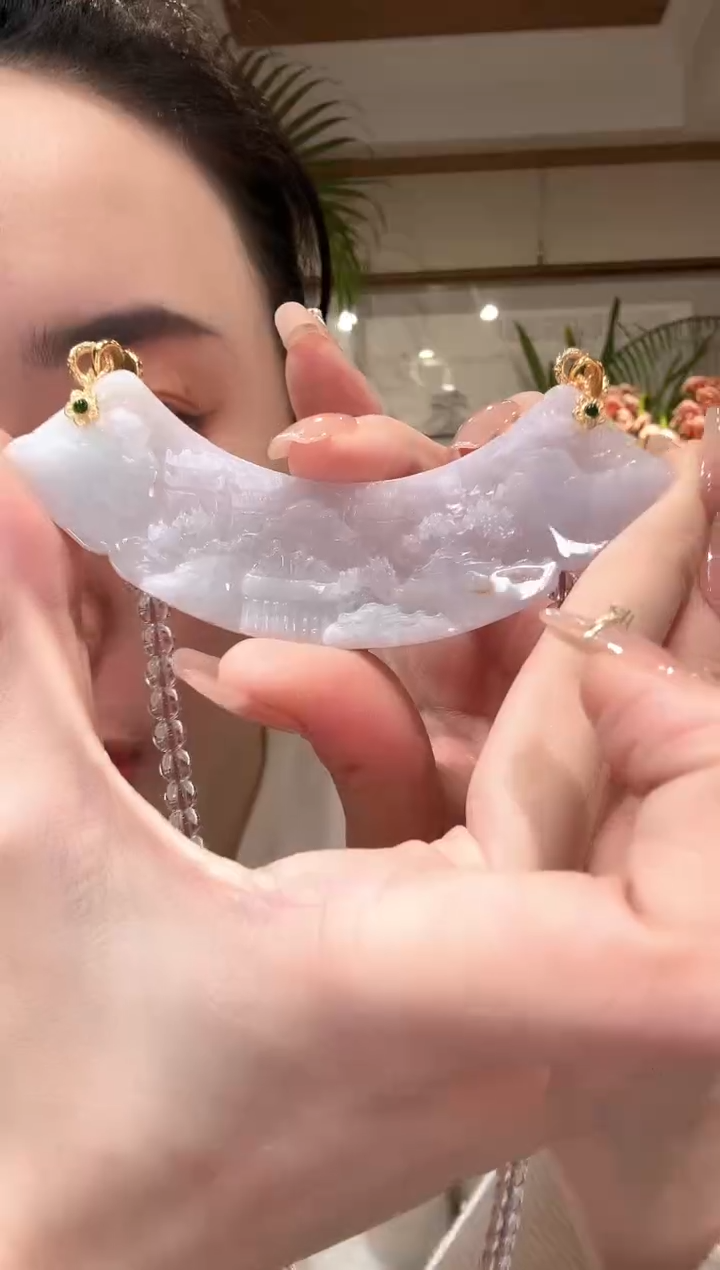 【闪购商品】翡翠颈饰未镶嵌国风