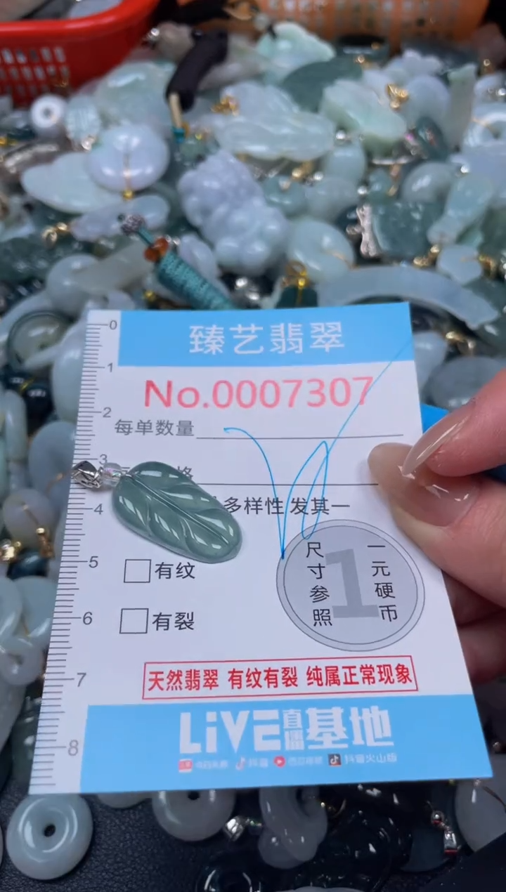 颈饰未镶嵌翡翠7307