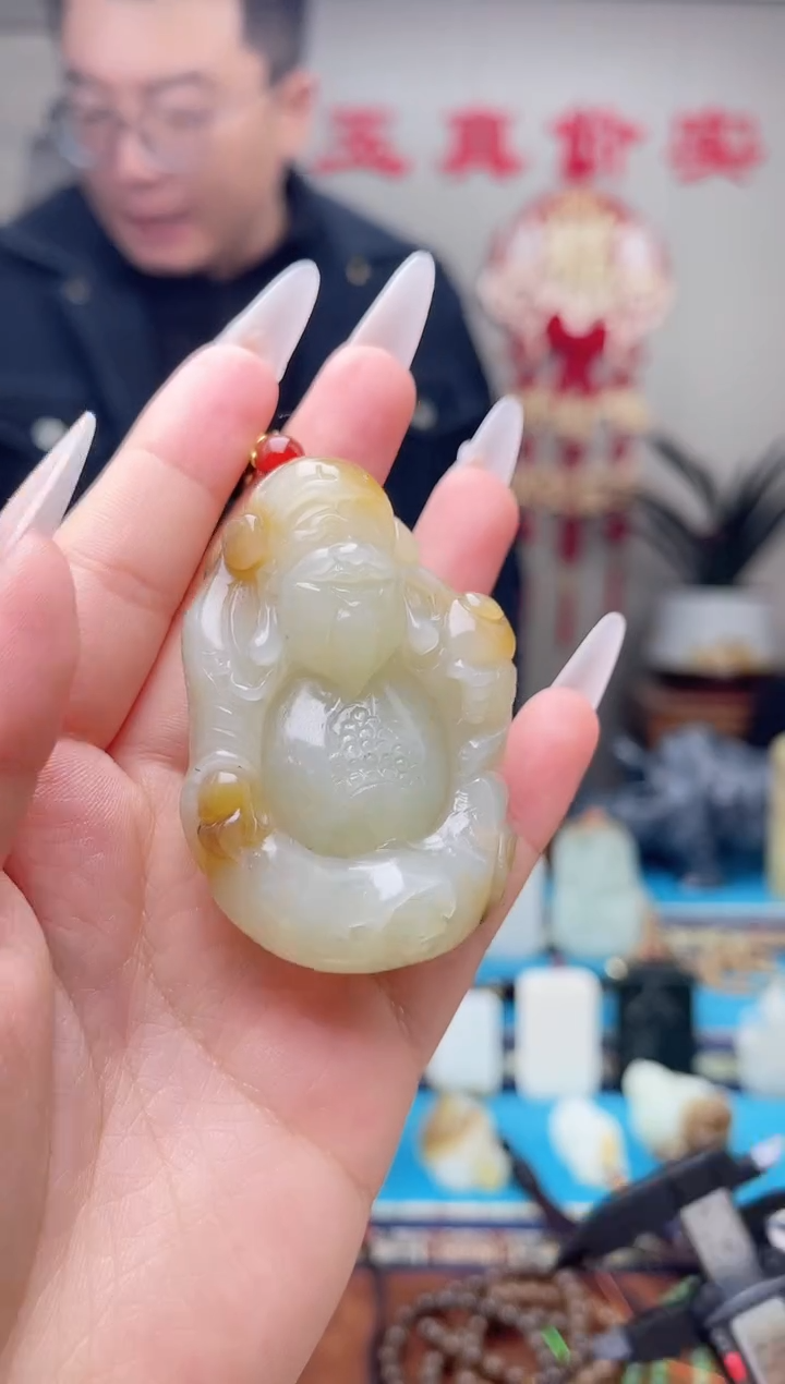 【闪购商品】和田玉挂件未镶嵌1